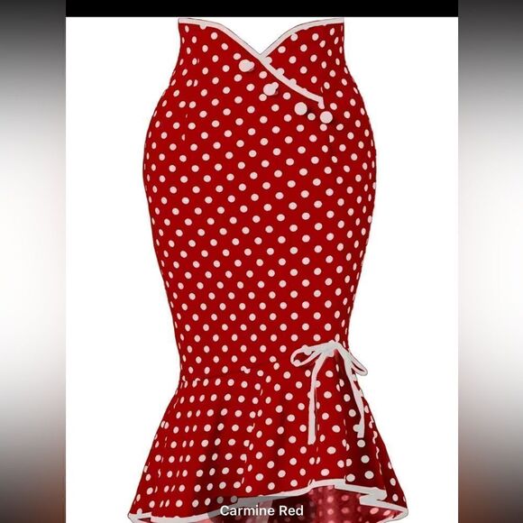 Polkadot skirts can also be worn as a top or dress have in a few colors - Picture 1 of 10
